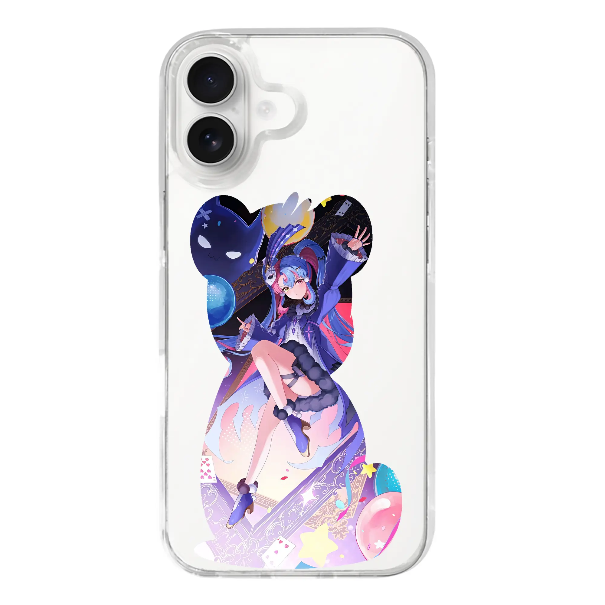 鳴潮 グッズ ロココ - iPhone 17シリーズ 透明スマホケース – 薄型・耐衝撃・精密フィット保護カバー